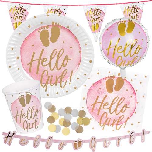 Baby girl geschirr deko - girl,
