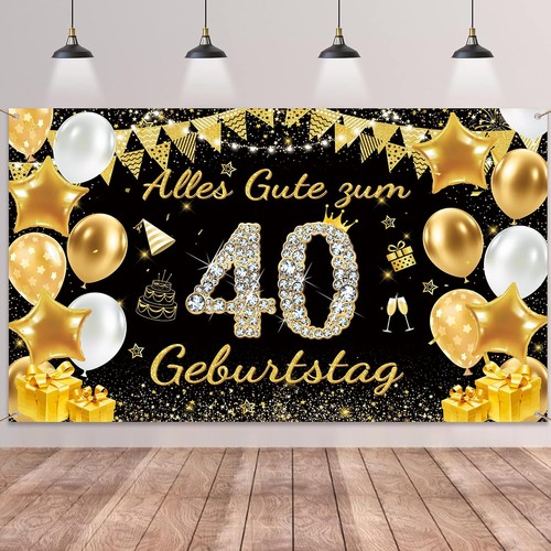 Geburtstag deko banner - geburtstag,