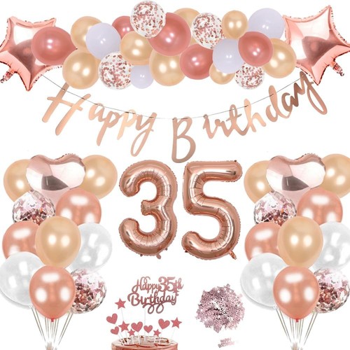 Geburtstag deko set - 35.,