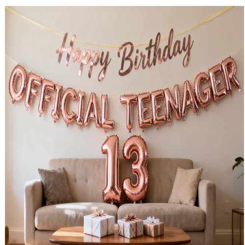 Geburtstag deko banner - 13,