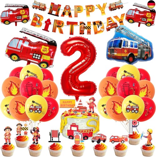 Feuerwehr geburtstag deko - geburtstag,