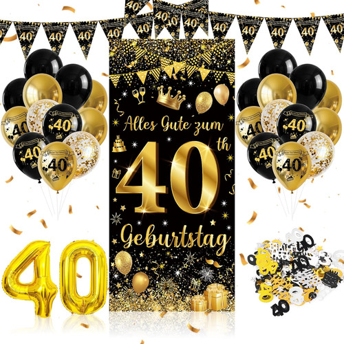 Deko geburtstag mann 40 - 40, mann,40