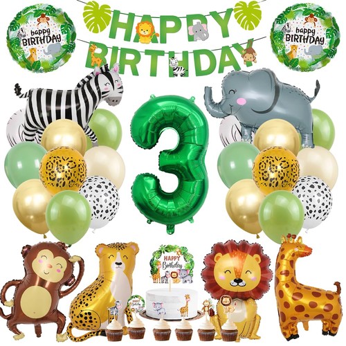 Dschungel deko geburtstag - deko,