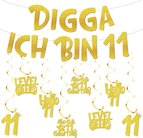 Geburtstagsdeko jahre - 11,
