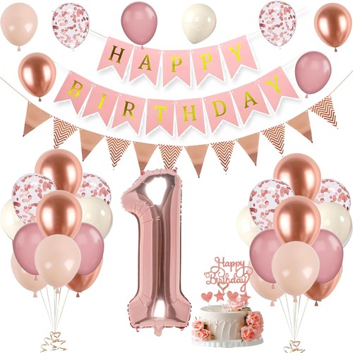 Geburtstag deko roségold - geburtstag,