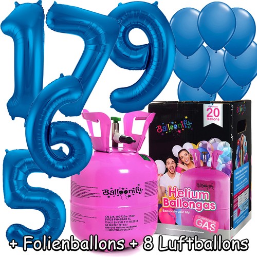 Folienballons ballongas - folienballons, +