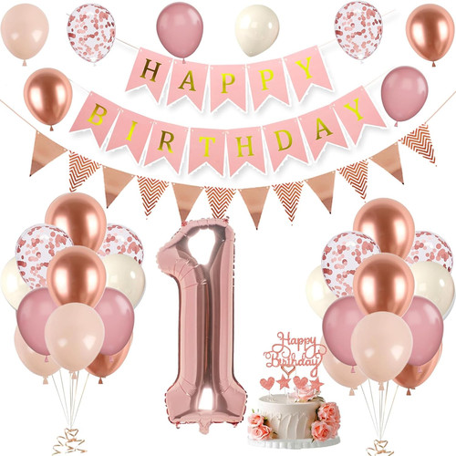 Geburtstag deko roségold - geburtstag,