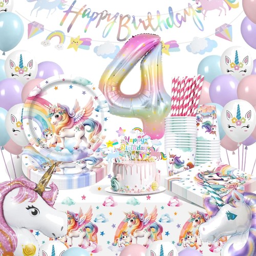 Einhorn deko kindergeburtstag - einhorn,