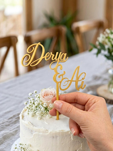 Personalisierter cake topper - cake,