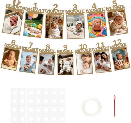 Foto girlande geburtstag - foto-girlande,