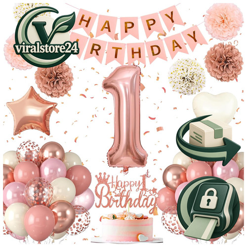 Geburtstag dekoration 1 - 1.geburtstag, dekoration,1